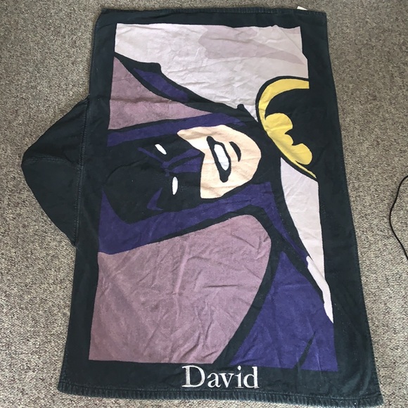👙DC Comics Batman “David” Kids Beach Towel with Hood - Picture 2 of 6